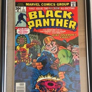Black panther #1 1985 marvel comics free shipping
